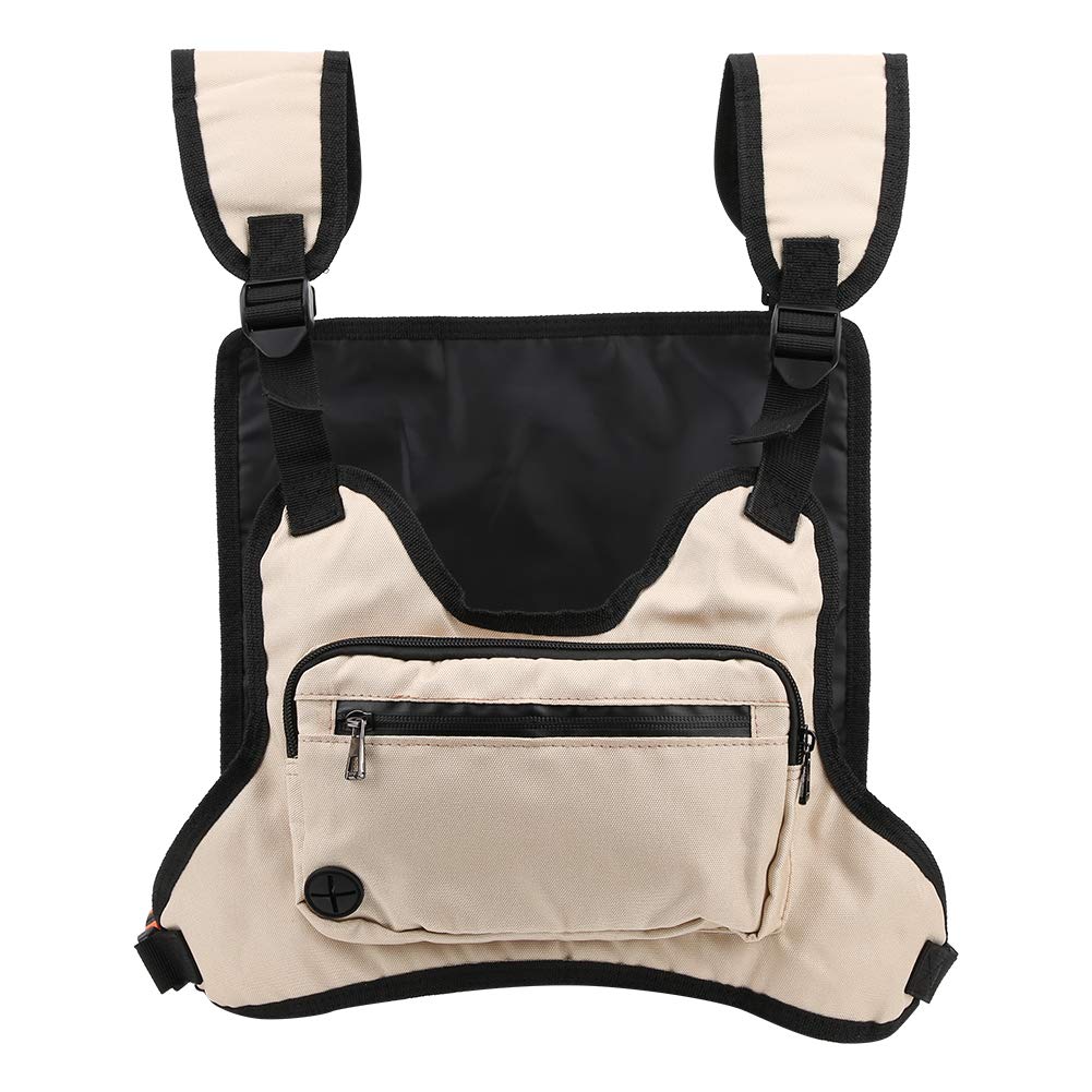 Outdoor Chest Bag, Eqquipped with Reflective Strip, Chest Holster, Lightweight Multifunctional Sports for Fitness