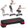 Aerobic Stepper for Cardio Workout with 4  Rubber’s Pad