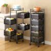 Rasvesh Metal Kitchen Trolley Kitchen Organizer