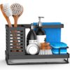 MURLONG Sink Caddy, Kitchen Sink Organizer Sponge Holder