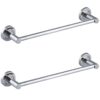 FORTUNE Stainless Steel (Concealed) Towel Bar | Bathroom Towel Rod Holder