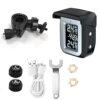 Wireless Tire Pressure Monitoring System External Sensor Motorcycle TPMS