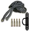 FIRE FITNESS Battle Rope with d anchour set
