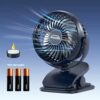 Battery Operated Clip on Fan, Baby Stroller Fan