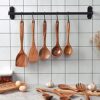 arythe Wooden Kitchen Utensils Set Non Stick