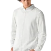Men’s White Textured Shirt