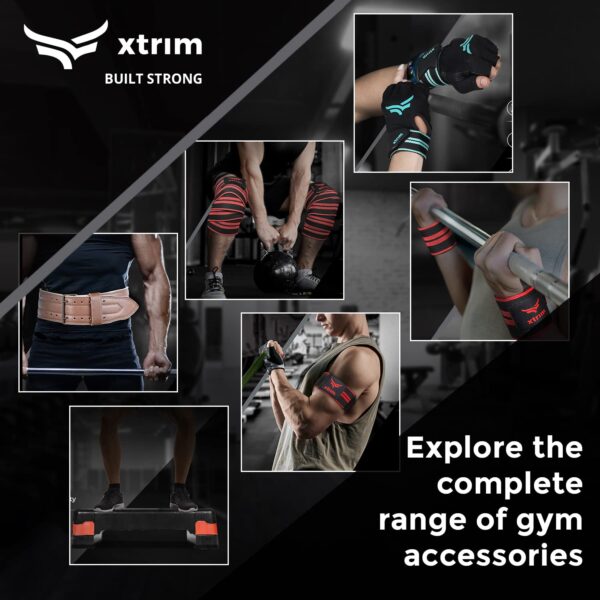 XTRIM Forearm Blaster – Arm Twister (Supports 100 Kg) with Anti-Slip Knurled Handles, Rope and Loading Pin for Hand Exercise, Muscle Strengthening, Arm Training - Image 8