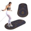 WiseLife Skipping Mat For Men, Women & Kids| Non Slip with Dual Grip Sports Skipping Rope Mat with Shock Absorbtion & Sound Insulation For Home, Excercise & Gym, Fitness & Outdoor Workouts- Navy Blue